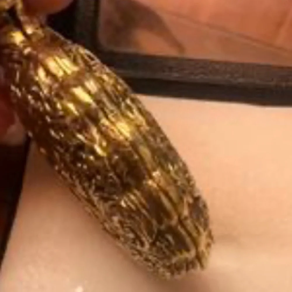 Vintage MAX FACTOR Golden LARK BIRD Pocket Watch Powder compact